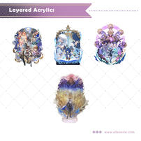 Layered Acrylic Stand