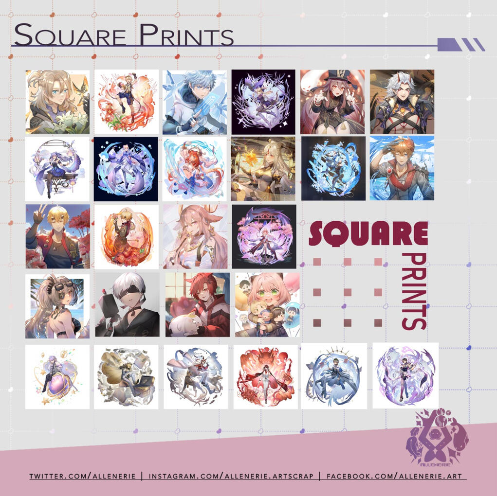 9" x 9" 9" x 9"